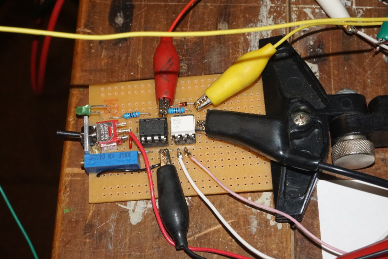 Prototype flash delay circuit